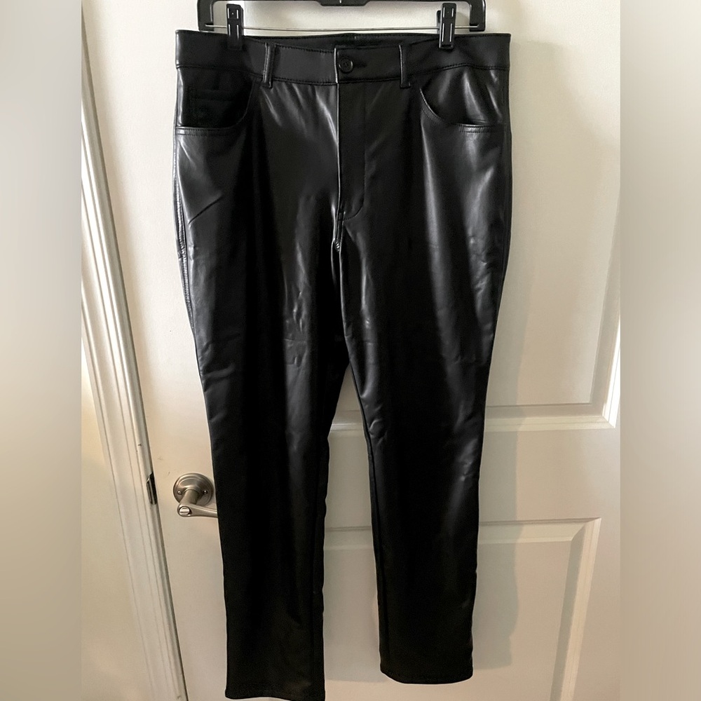 Banana Republic Factory Vegan Leather Pants Size 12